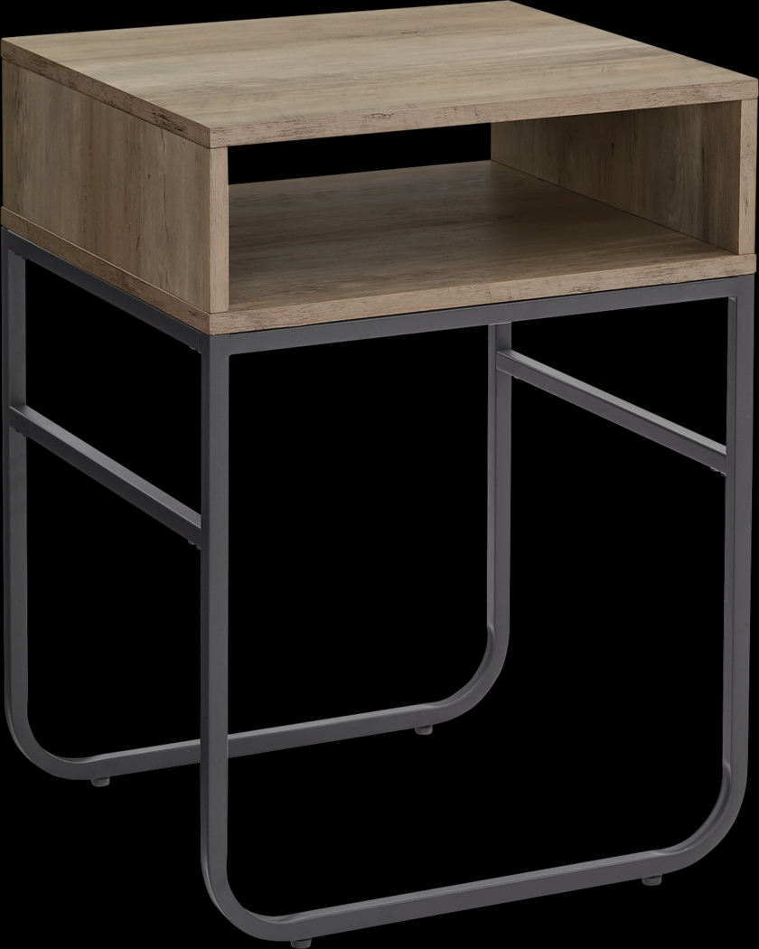 Sayward Gray End Table - Thumbnail - Image 1