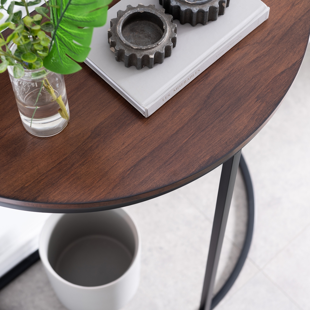 Scammell Brown Console Table - Thumbnail - Image 3