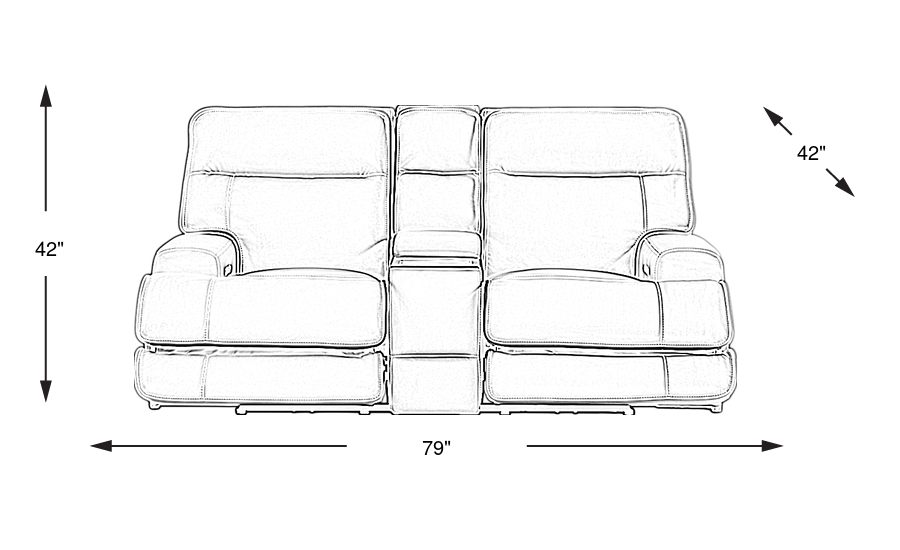 Dimension Image. Please refer to the Dimension Tab on this page for dimension details.