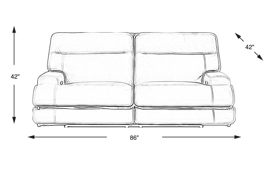 Dimension Image. Please refer to the Dimension Tab on this page for dimension details.