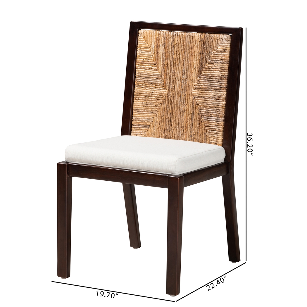Schiess Dark Brown Side Chair - Thumbnail - Image 8