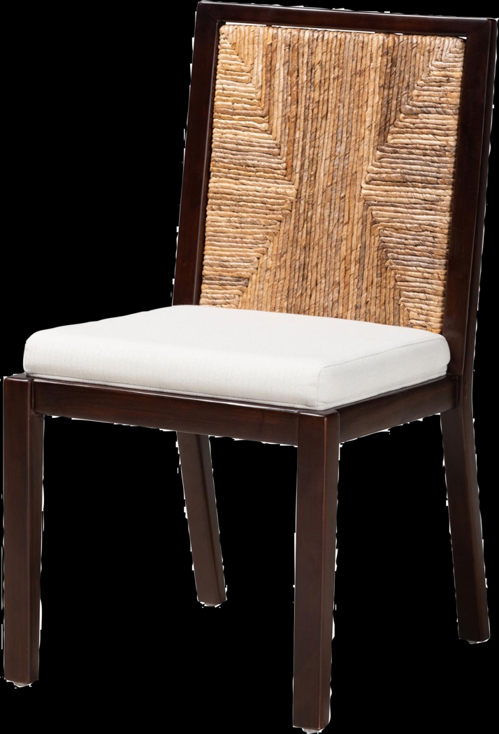 Schiess Dark Brown Side Chair - Thumbnail - Image 1