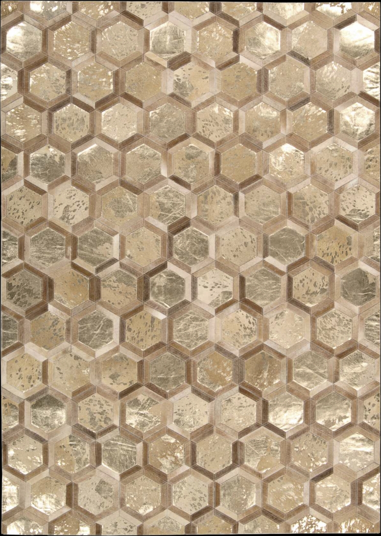 Schimmer Gold 5'3 x 7'5 Rug - Thumbnail - Image 1