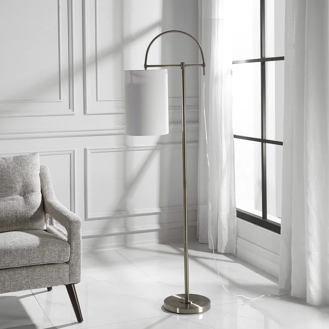 Scholes Nest Brass Floor Lamp - Thumbnail - Image 5