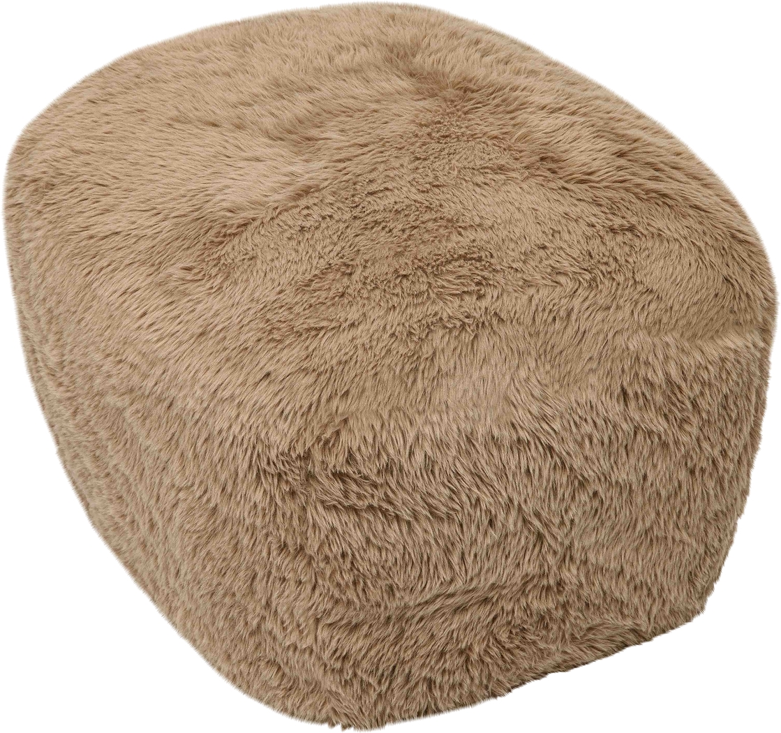 Schryver Taupe Ottoman - Thumbnail - Image 3