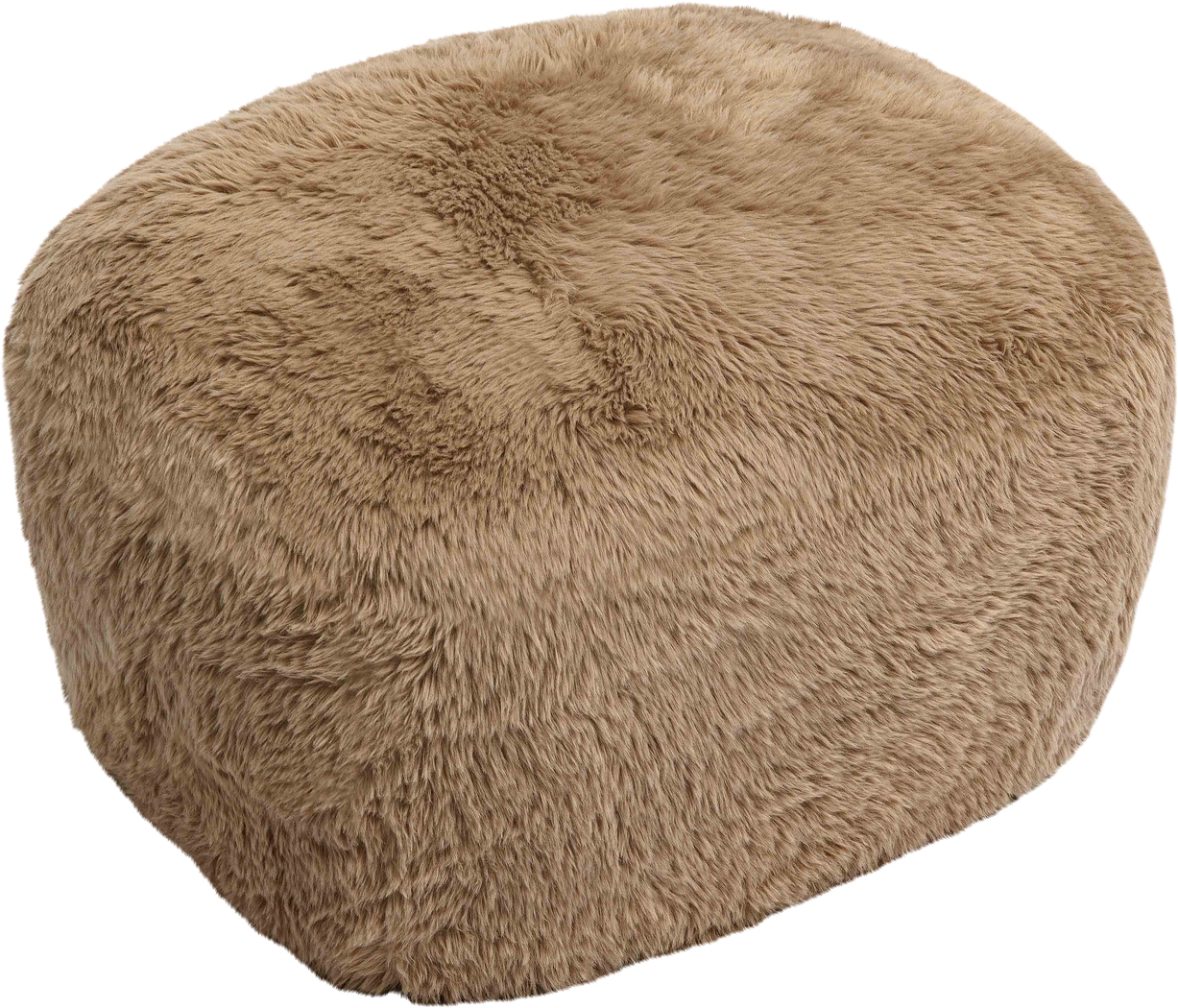 Schryver Taupe Ottoman - Thumbnail - Image 1