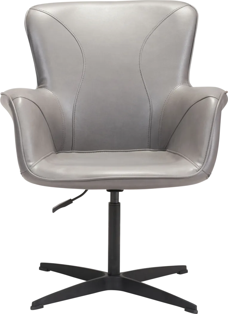 Schuyler Gray Office Chair - Thumbnail - Image 3