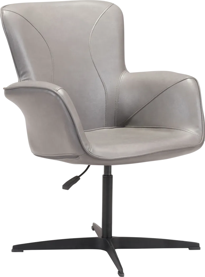 Schuyler Gray Office Chair - Thumbnail - Image 1