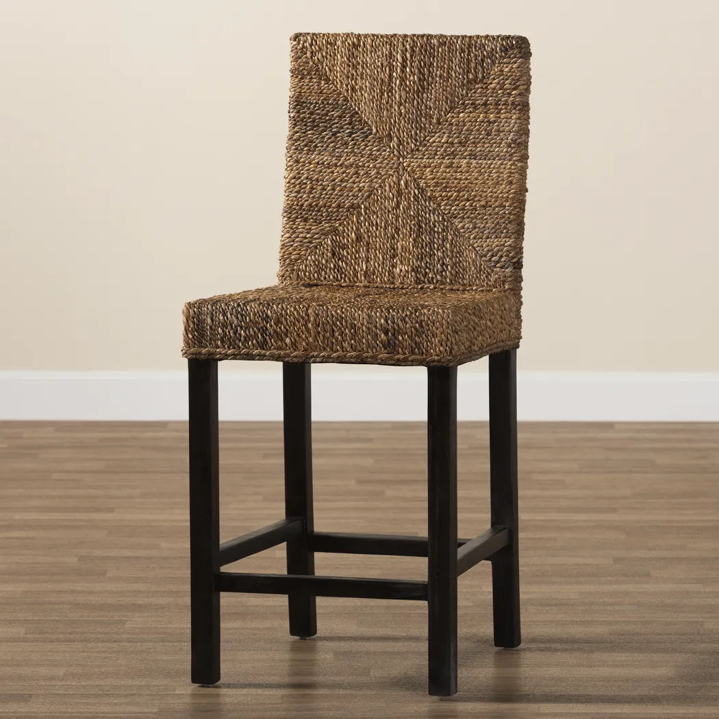 Sciarappa Brown Counter Stool - Thumbnail - Image 3