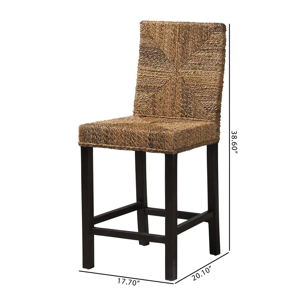 Sciarappa Brown Counter Stool - Thumbnail - Image 10