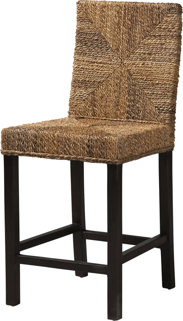 Sciarappa Brown Counter Stool - Thumbnail - Image 1