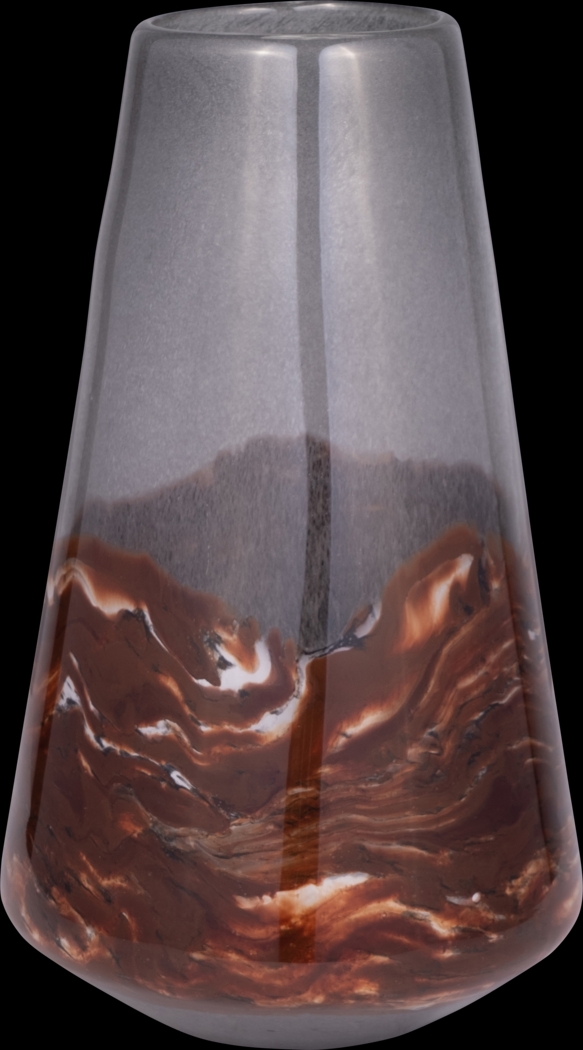 Scibilia Brown 14 in. Vase - Thumbnail - Image 1