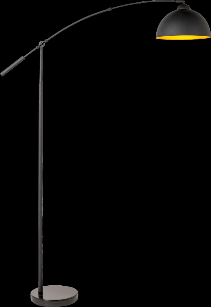 Scibilia Moor Black Floor Lamp - Thumbnail - Image 2