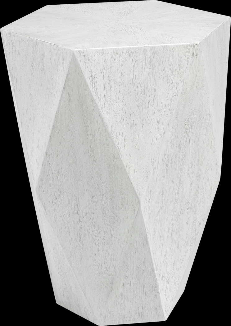 Scioto White Accent Table - Thumbnail - Image 1