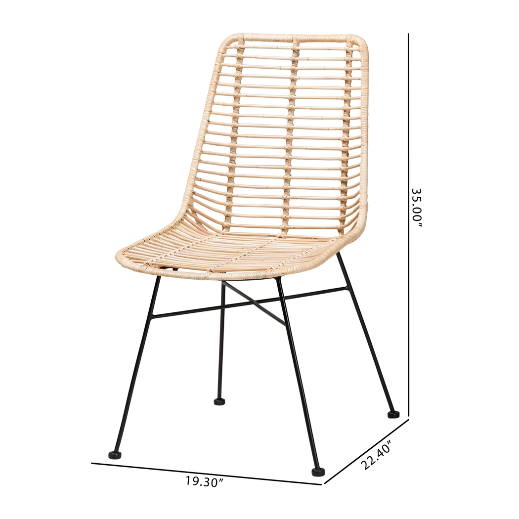Scirmgeour Natural Dining Chair, Set of 2 - Thumbnail - Image 9