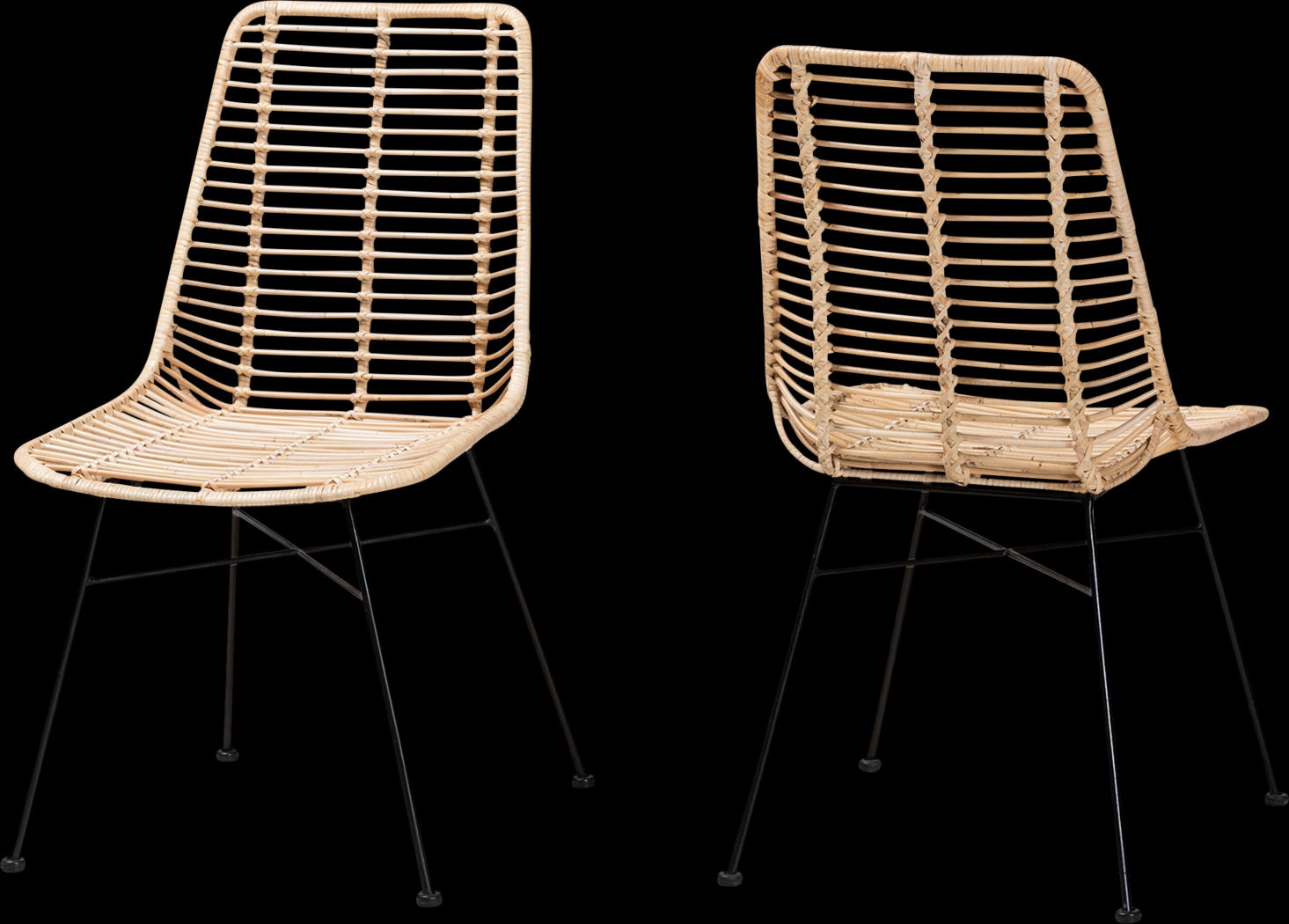 Scirmgeour Natural Dining Chair, Set of 2 - Thumbnail - Image 1