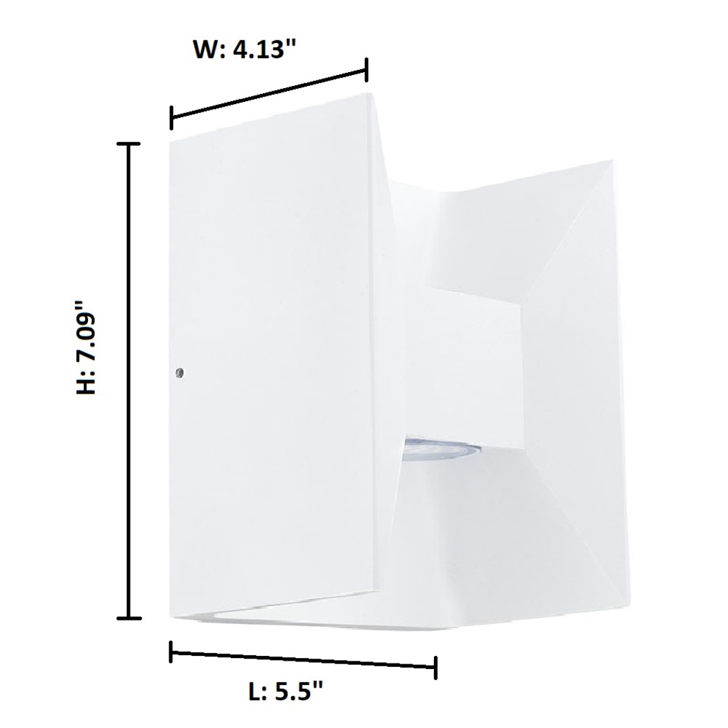 Scooter Cave White Outdoor Sconce - Thumbnail - Image 2