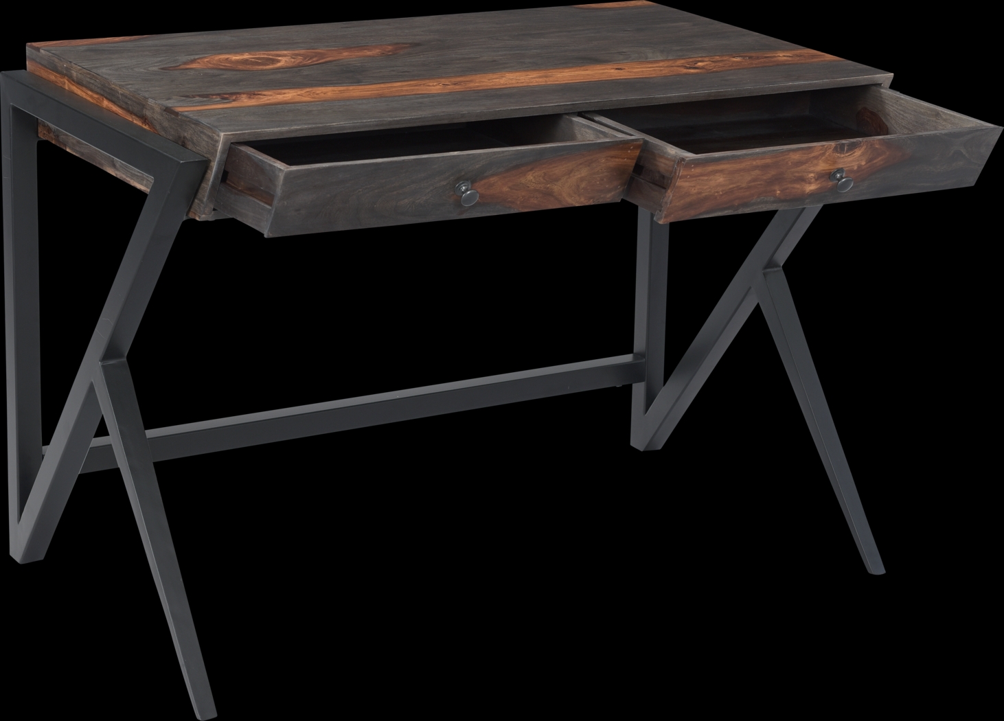 Scotney Brown Desk - Thumbnail - Image 3