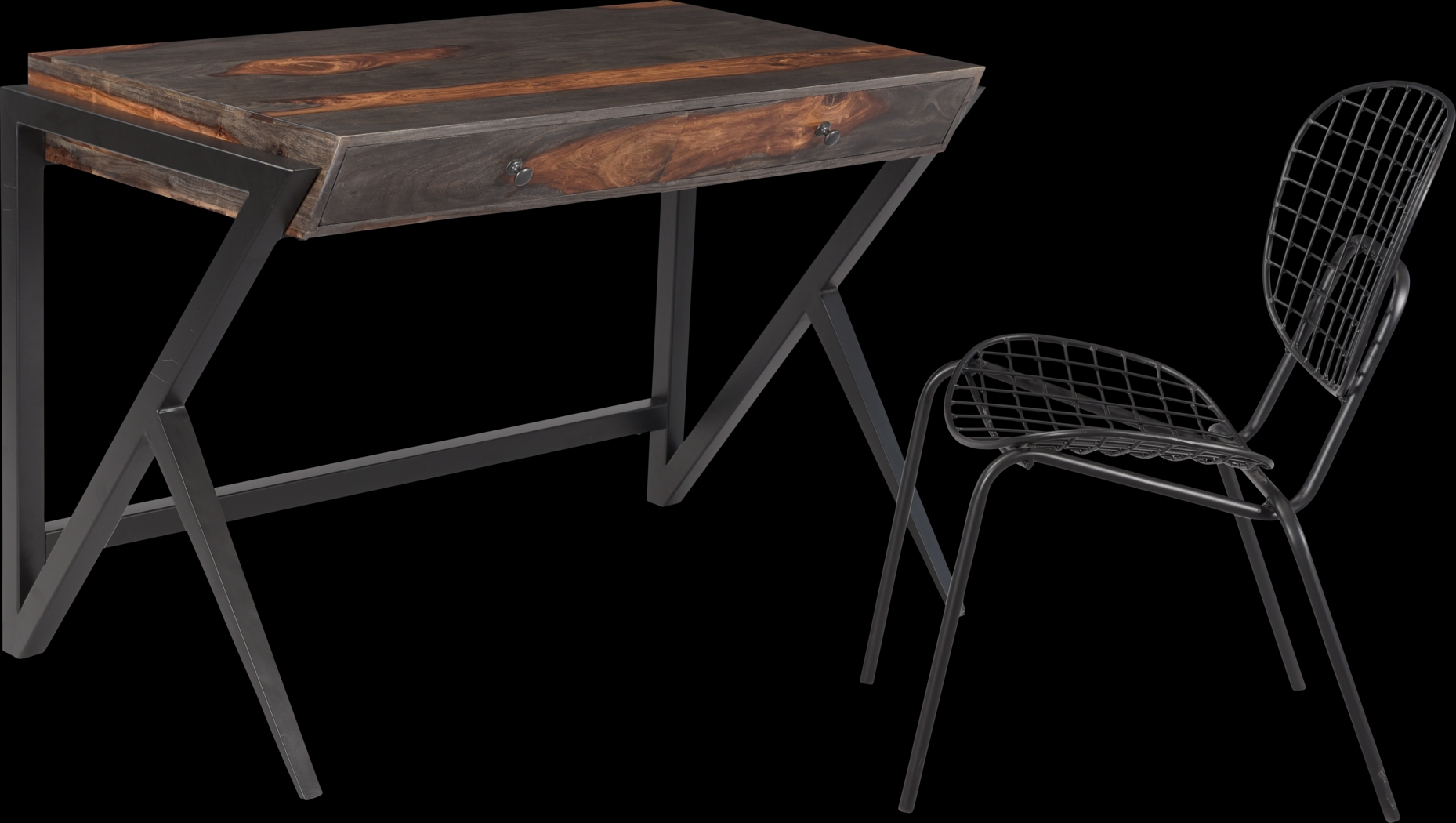 Scotney Brown Desk - Thumbnail - Image 6