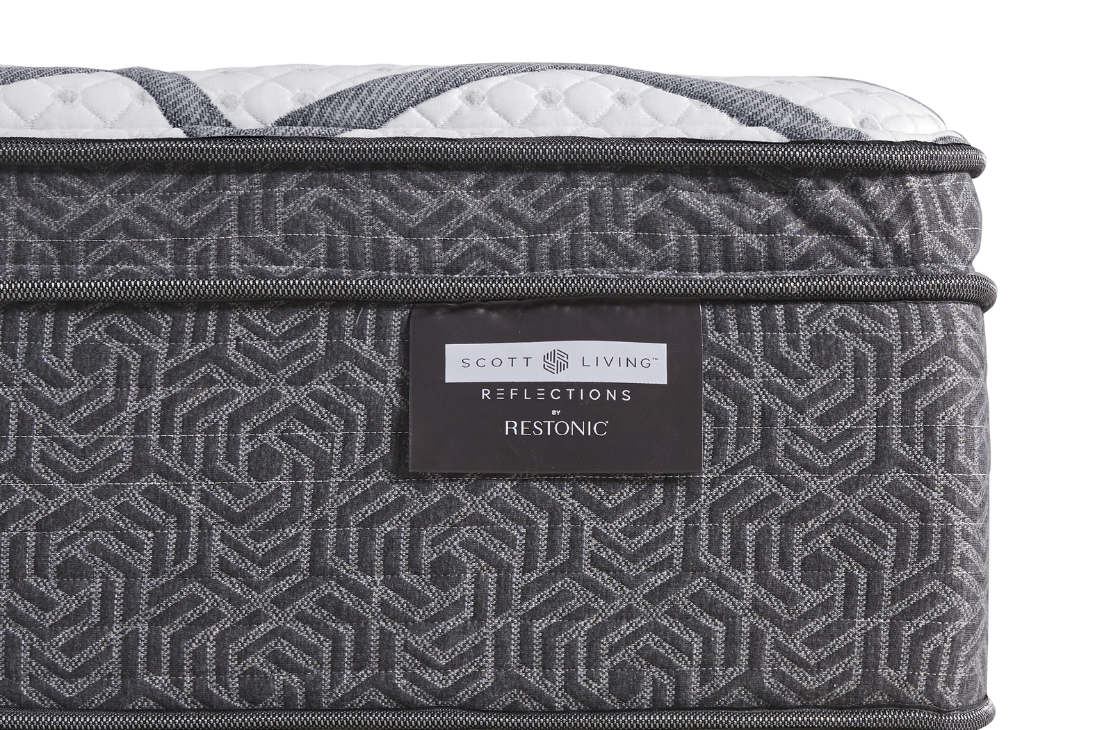 Scott Living Reflections Silhouette High Profile Queen Mattress Set - Thumbnail - Image 2