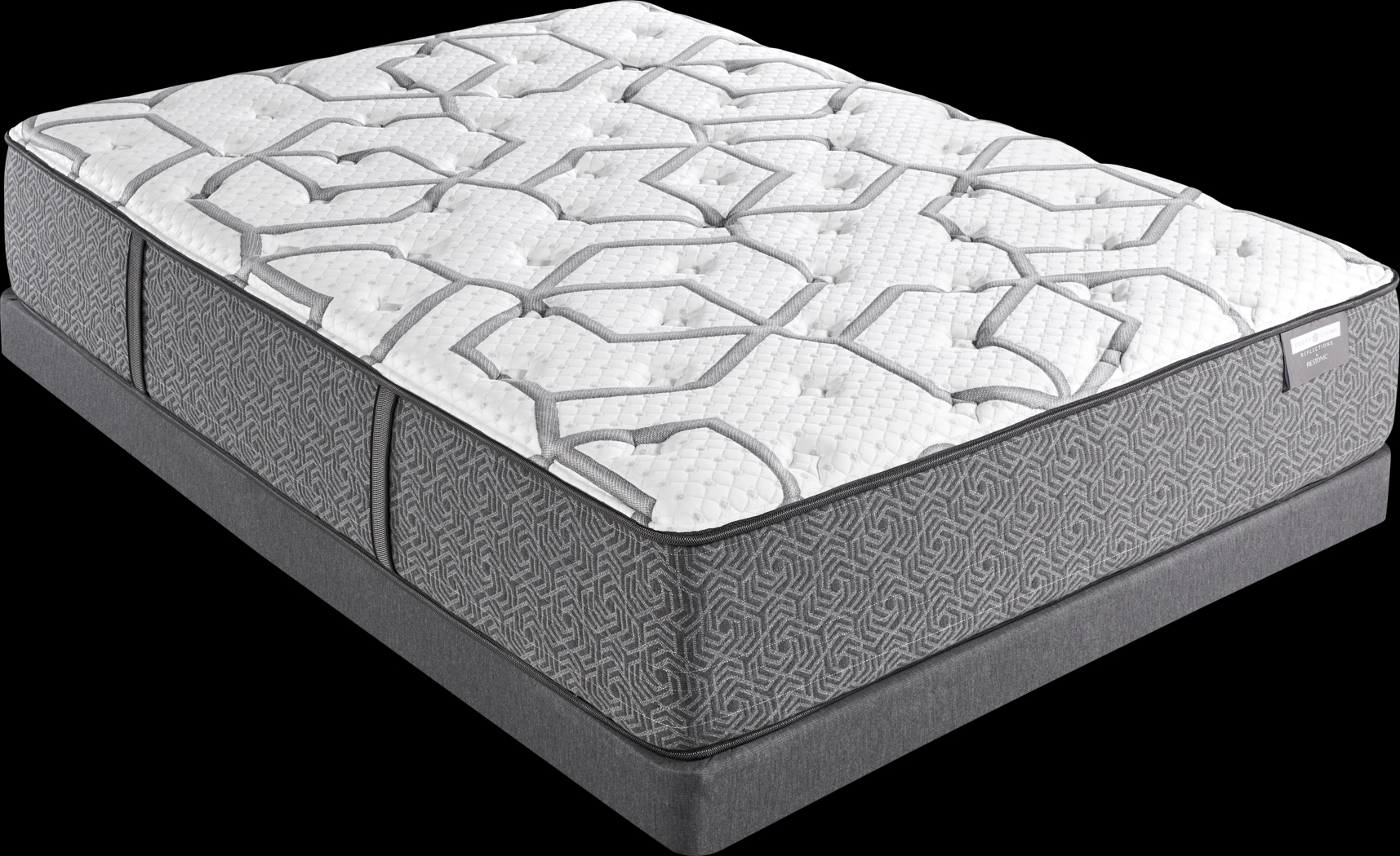 Scott Living Reflections Portrait Low Profile Queen Mattress Set - Thumbnail - Image 1