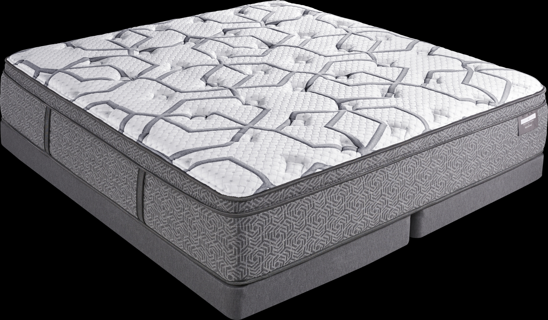 Scott Living Reflections Silhouette Low Profile King Mattress Set - Thumbnail - Image 1