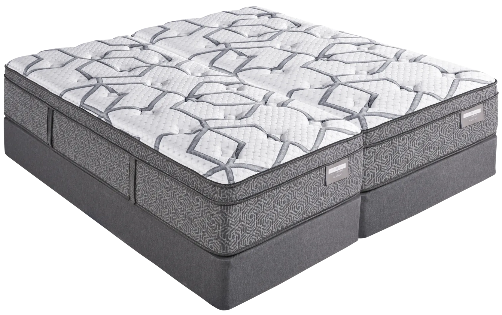 Scott Living Reflections Silhouette Split King Mattress (2 TWXL) - Thumbnail - Image 1