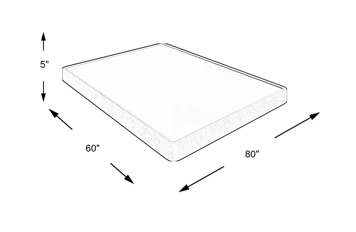 Dimension Image. Please refer to the Dimension Tab on this page for dimension details.