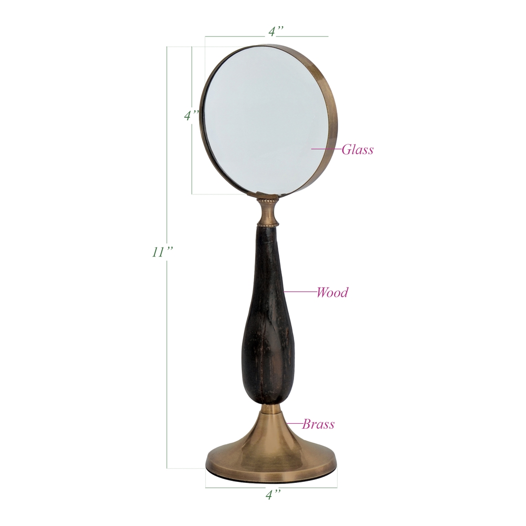 Scottcrest Brown Magnifying Glass - Thumbnail - Image 2
