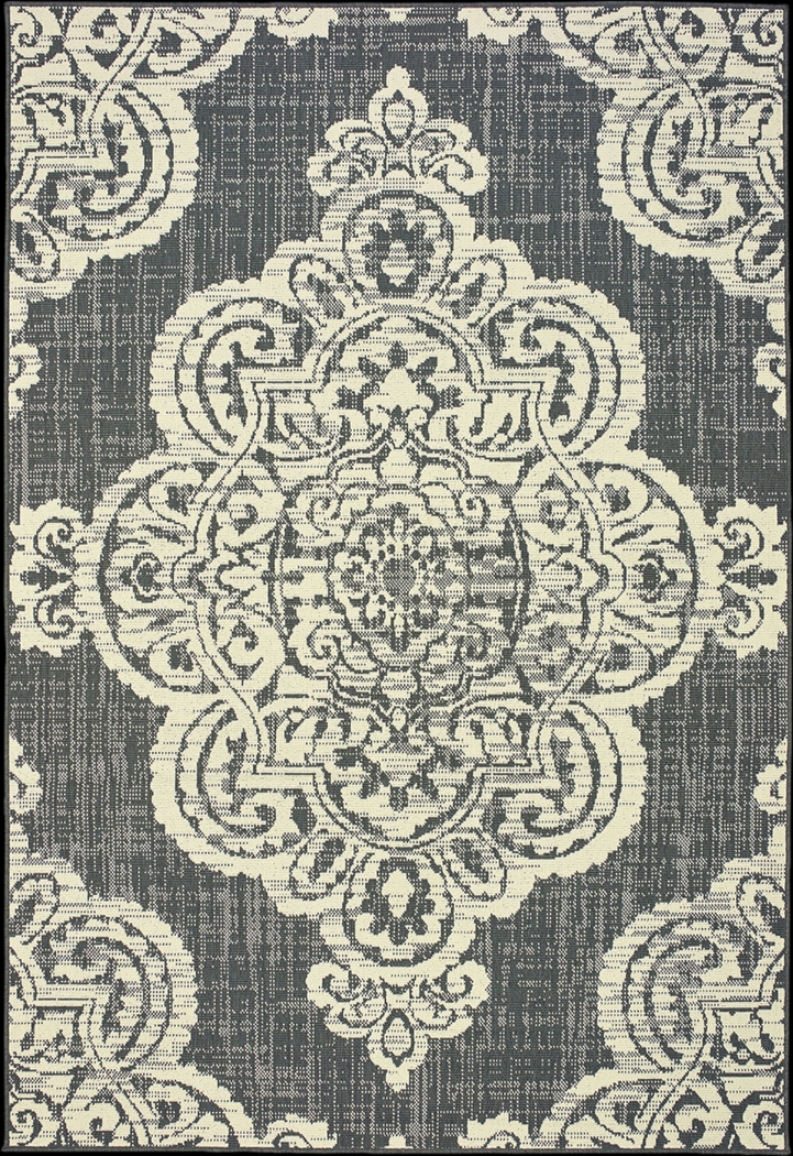 Scottlyn Granite 7'10 x 10'10 Indoor/Outdoor Rug - Thumbnail - Image 1