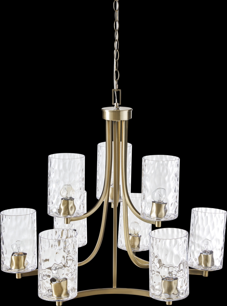 Scovel Cay Brass Chandelier - Thumbnail - Image 1