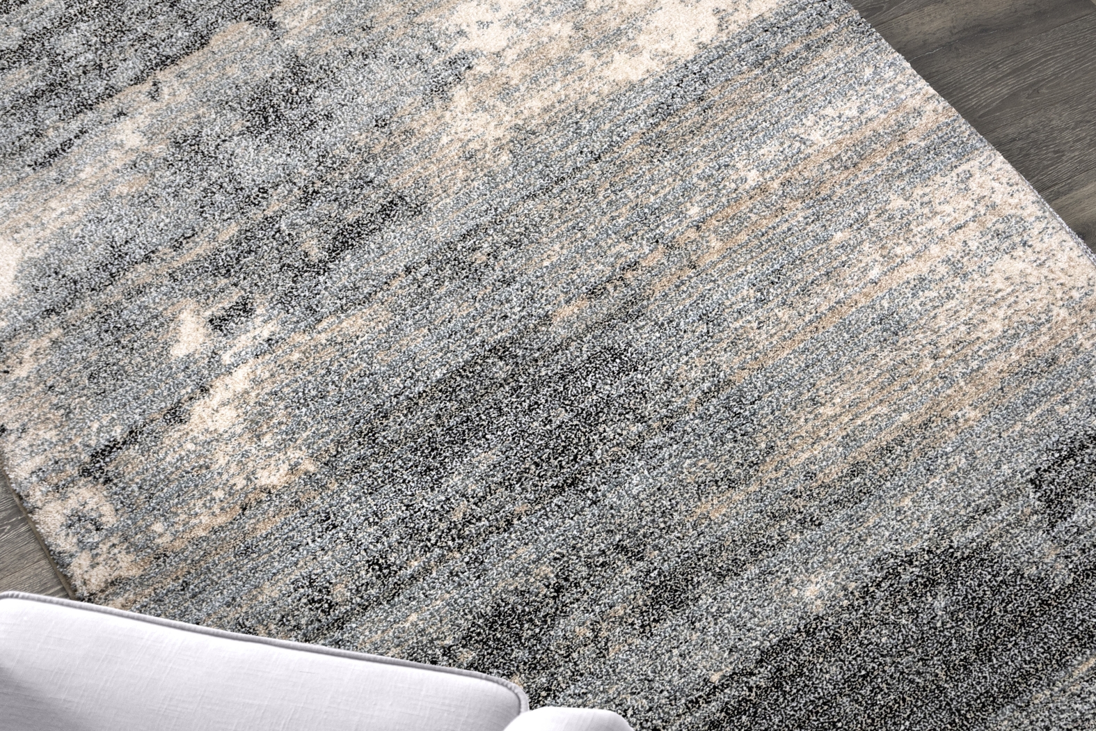 Sea Sky Gray 5'3 x 7'4 Rug - Thumbnail - Image 6
