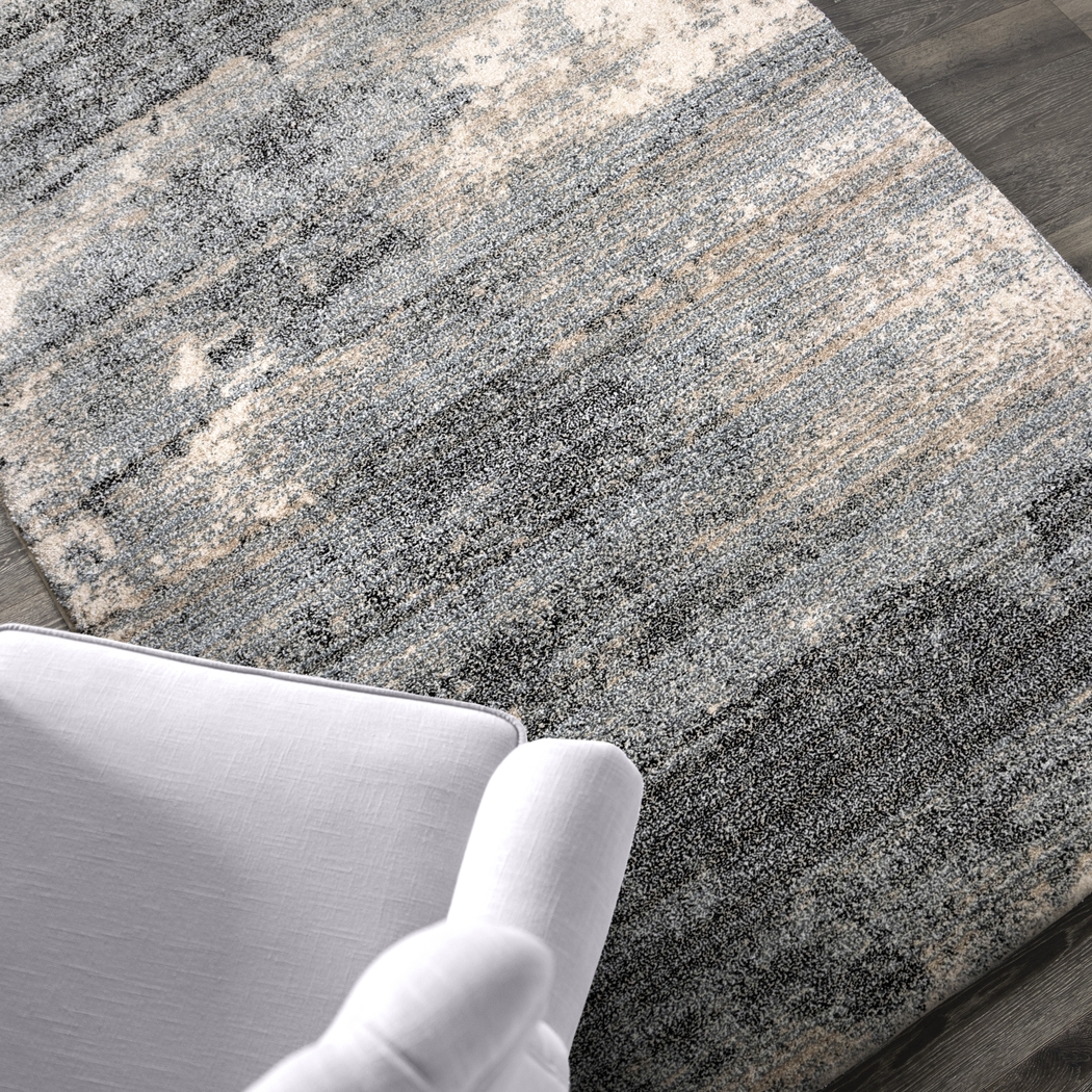 Sea Sky Gray 9' x 13' Rug - Thumbnail - Image 2