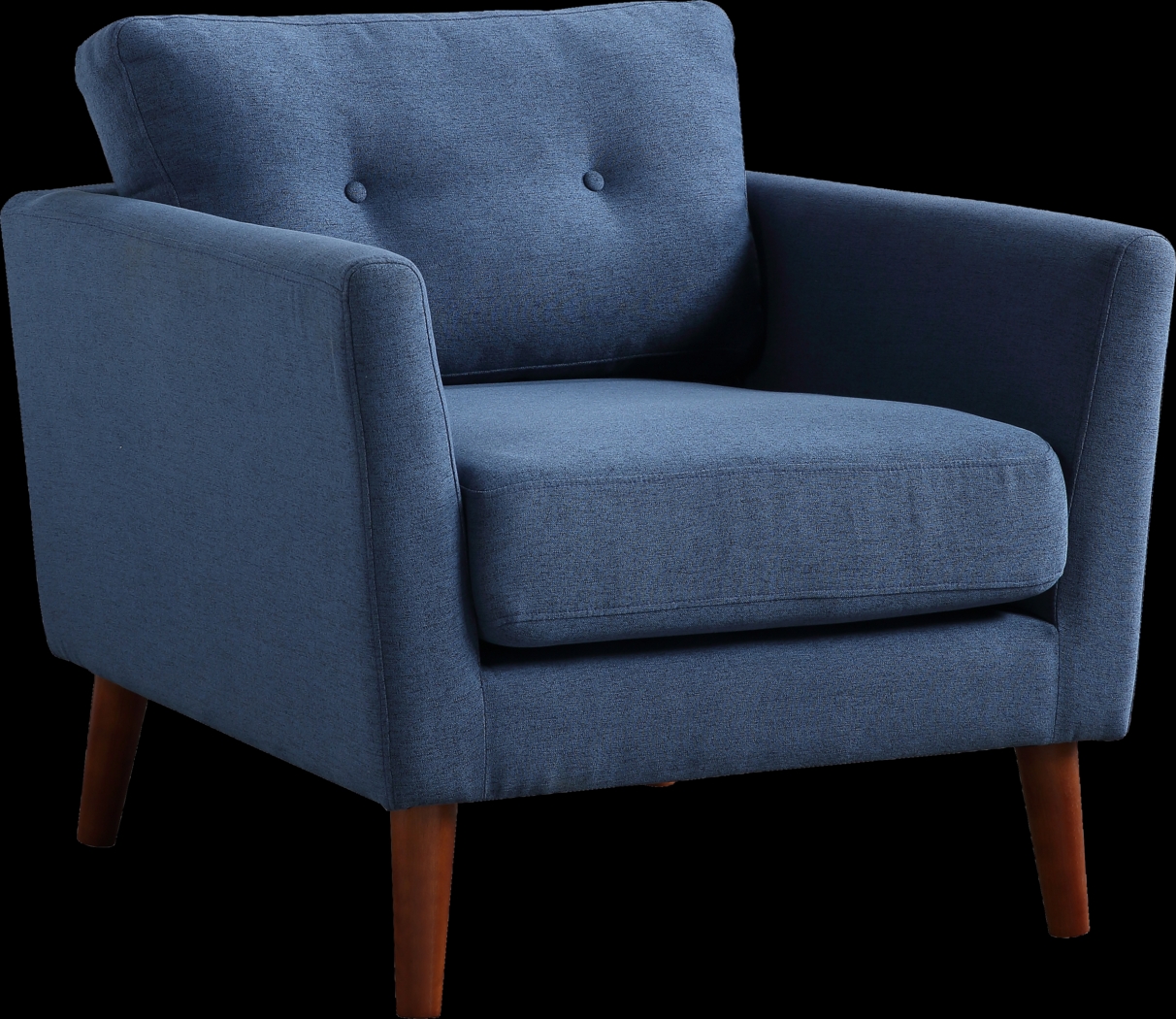 Seabolt Blue Accent Chair - Thumbnail - Image 1