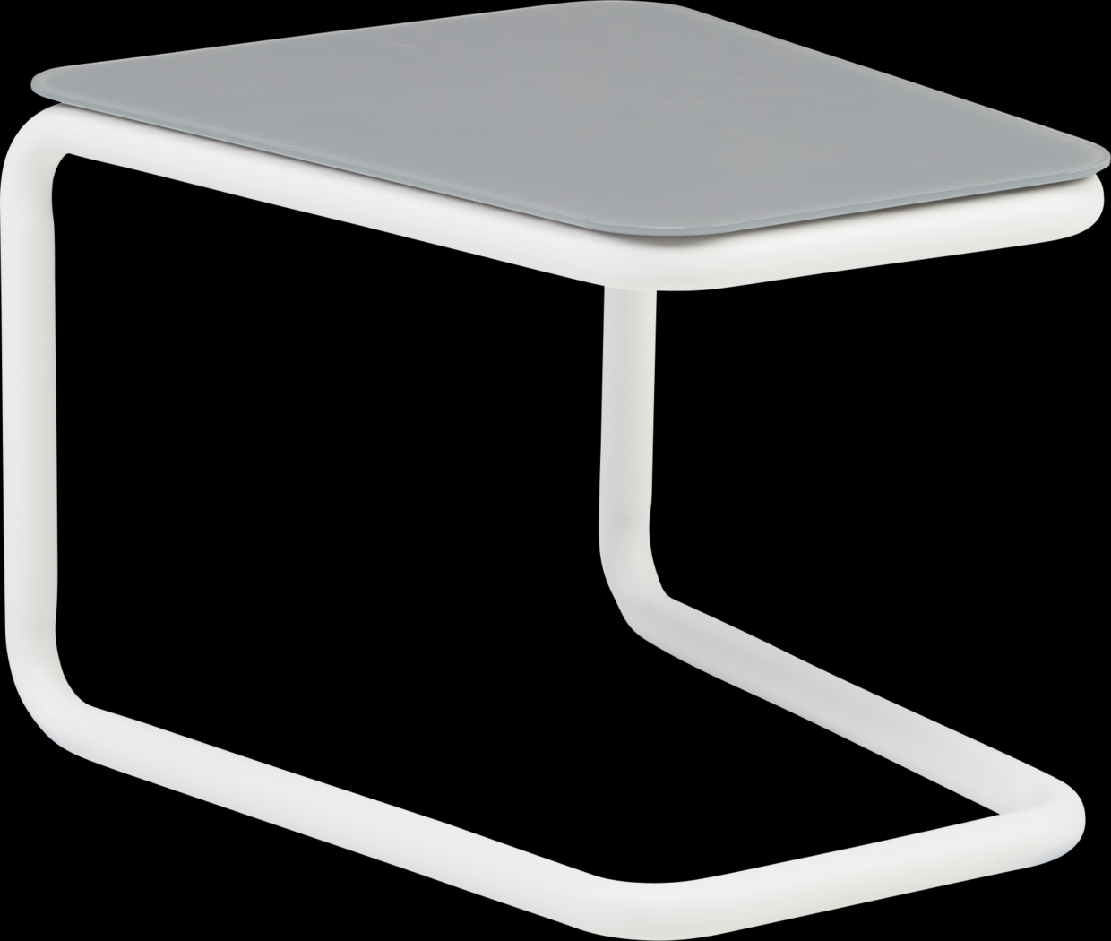 Seagate White Outdoor End Table - Thumbnail - Image 1