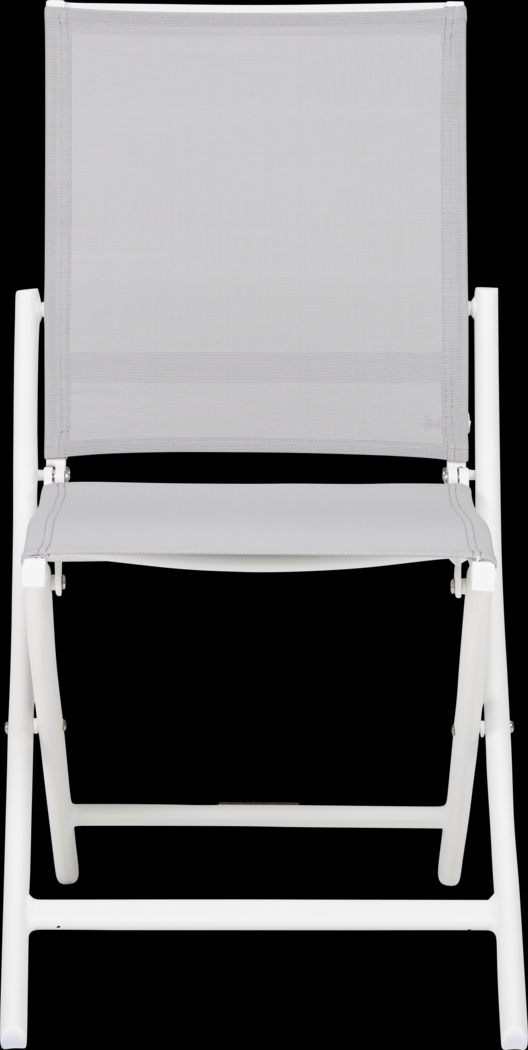 Seagate White 5 Pc Rectangle Outdoor Dining Set - Thumbnail - Image 4