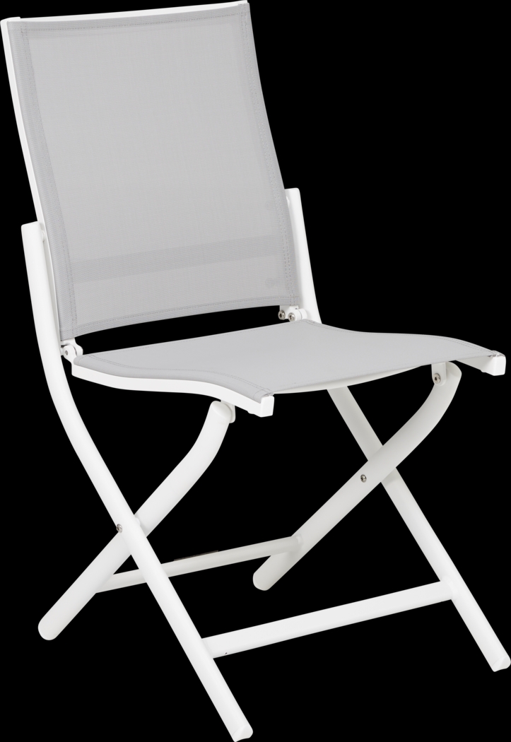 Seagate White 5 Pc Rectangle Outdoor Dining Set - Thumbnail - Image 3