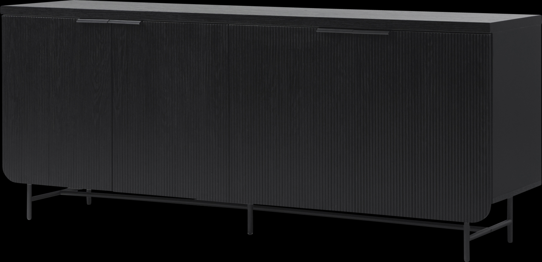 Seagraves Black Sideboard - Thumbnail - Image 1