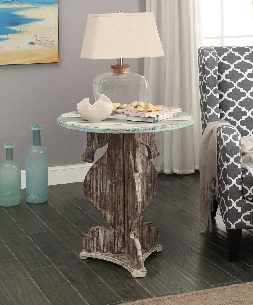 Seahorse Lane Gray Accent Table - Thumbnail - Image 2