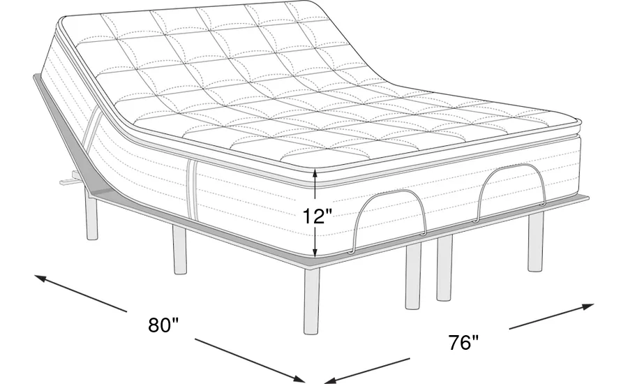 Dimension Image. Please refer to the Dimension Tab on this page for dimension details.