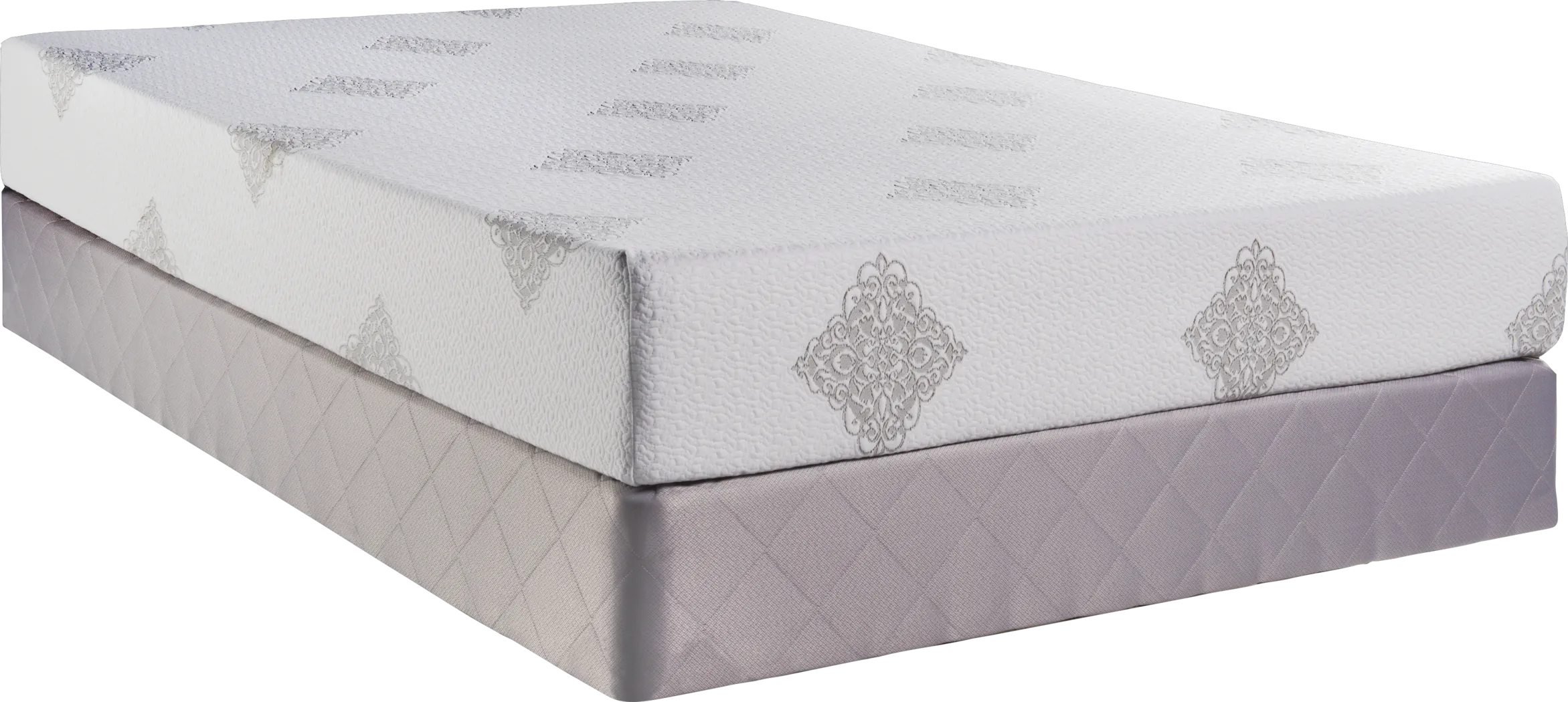 Sealy Gel Series Coral Bay Low Profile Queen Mattress Set - Thumbnail - Image 1