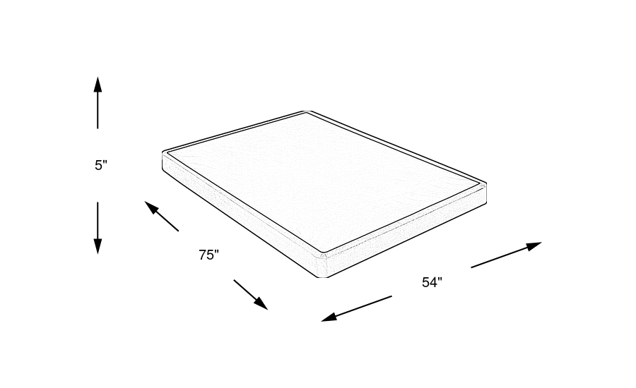 Dimension Image. Please refer to the Dimension Tab on this page for dimension details.