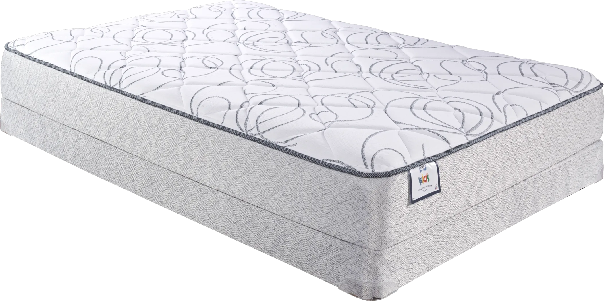 Sealy Meadow Valley Low Profile Full Mattress Set - Thumbnail - Image 1