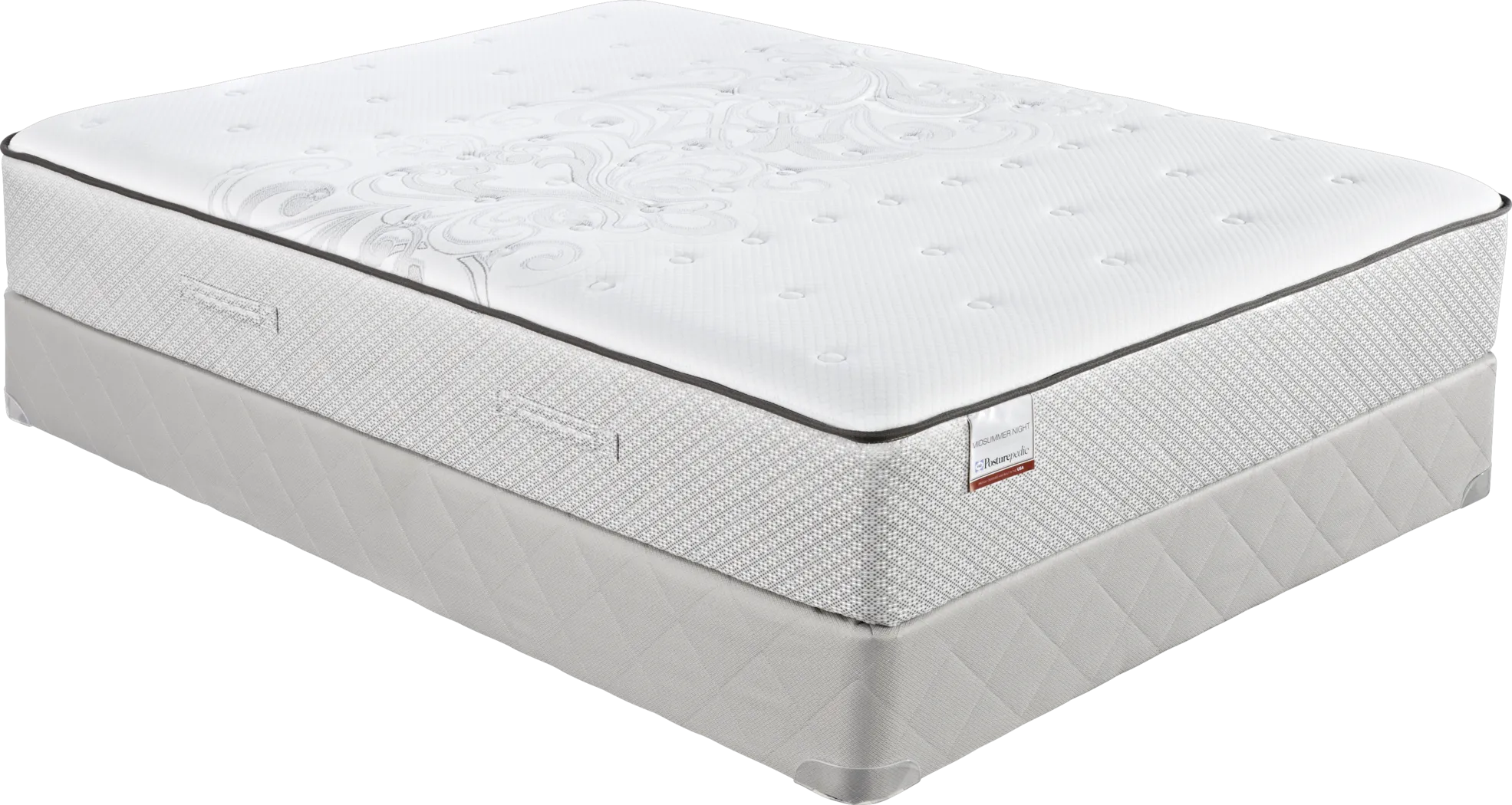 Sealy Midsummer Night Low Profile King Mattress Set - Thumbnail - Image 1