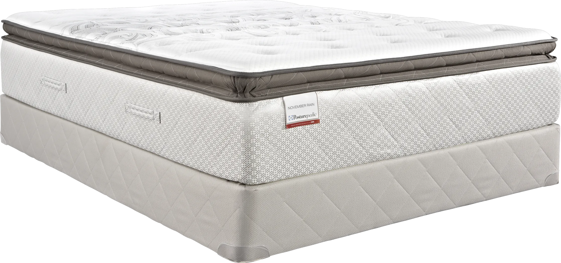 Sealy November Rain Queen Mattress Set - Thumbnail - Image 2