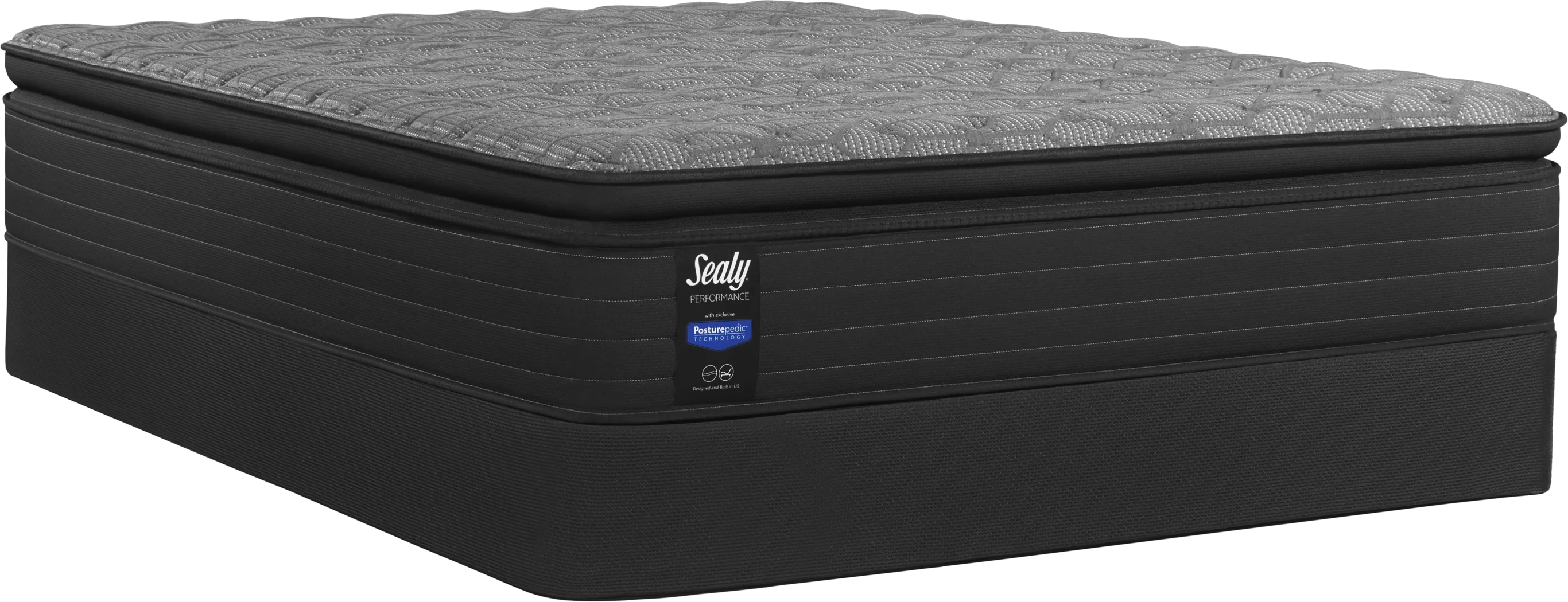 Sealy Performance Beech Street Low Profile Queen Mattress Set - Thumbnail - Image 1
