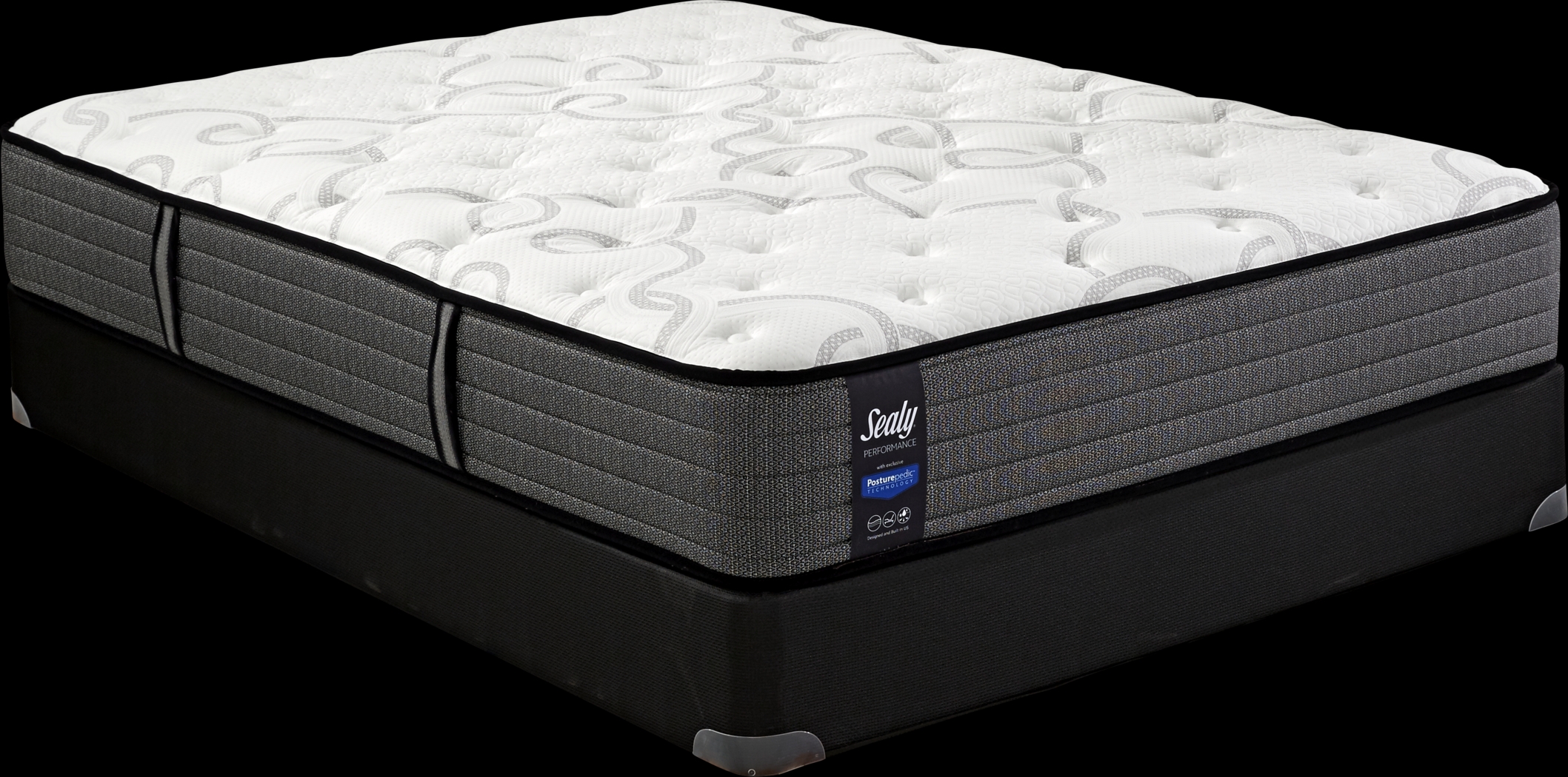 Sealy Performance Palm Harbor Low Profile Queen Mattress Set - Thumbnail - Image 1
