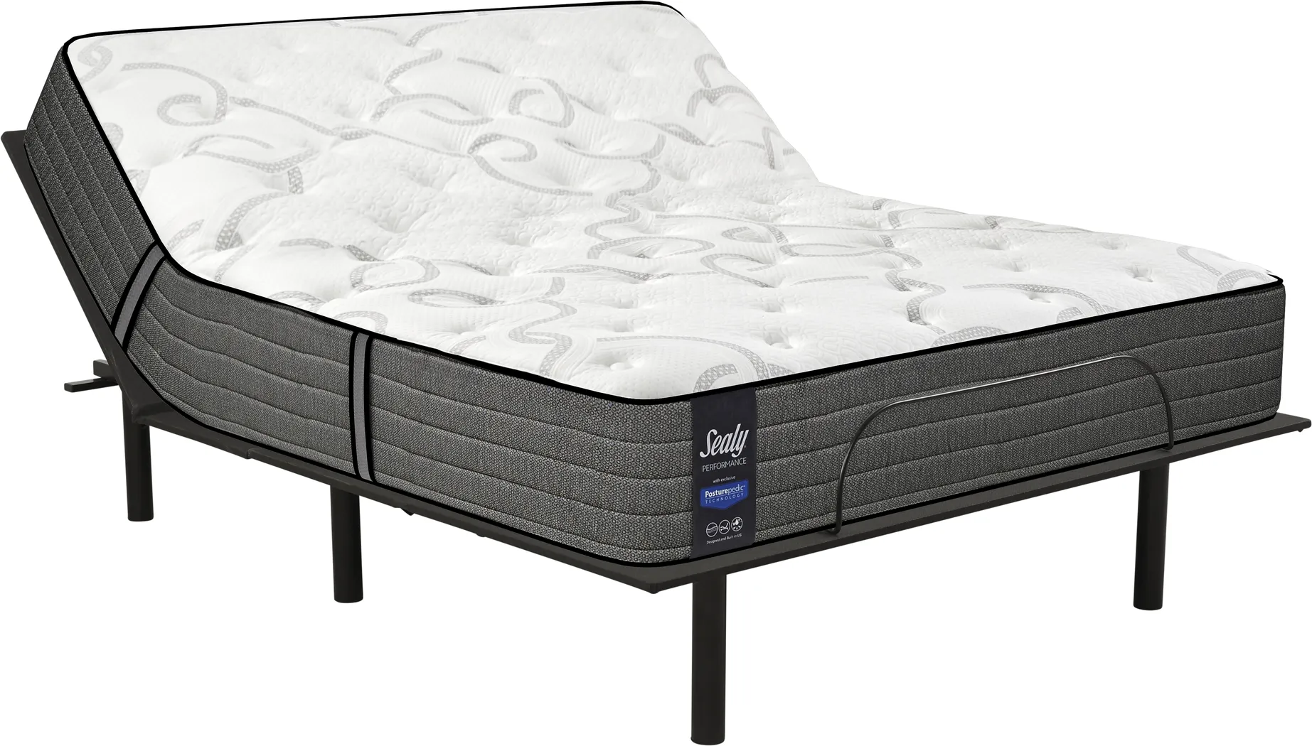 Sealy Performance Palm Harbor Queen Mattress with RTG Sleep 2000 Adjustable Base - Thumbnail - Image 1