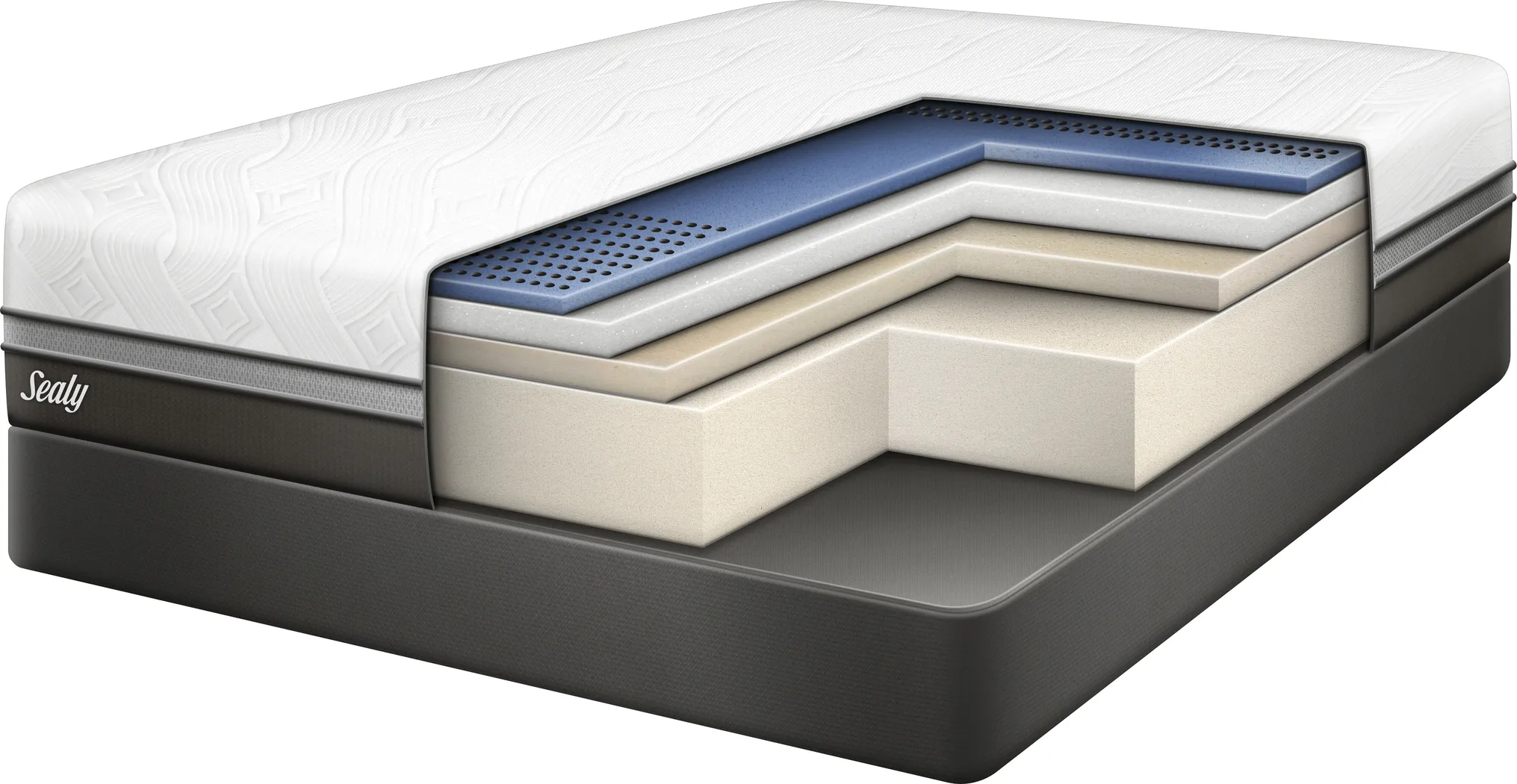 Sealy Posturepedic Fawn Court Queen Mattress - Thumbnail - Image 2