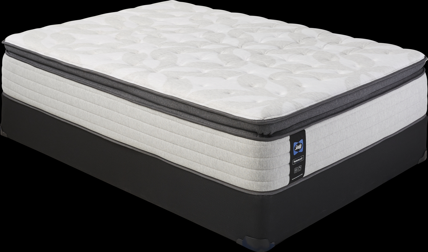 Sealy Posturepedic Greenhaven Low Profile Full Mattress Set - Thumbnail - Image 1